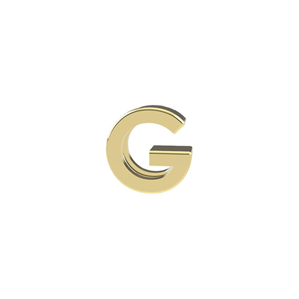 yellow gold Letter G Charm for Dedie Bracelets - DEDIE