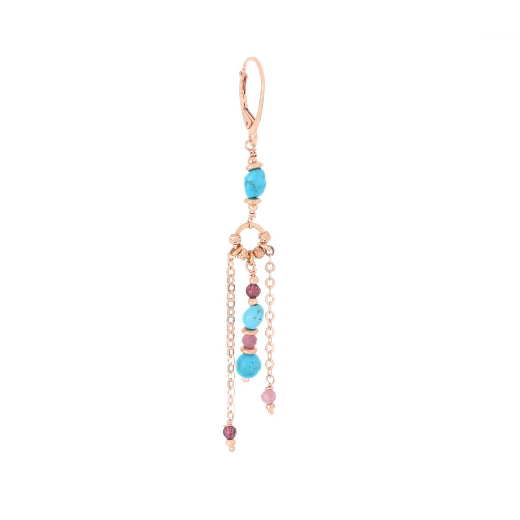 Turquoise pendant earring Maman et Sophie ORTUR1CT - MAMAN ET SOPHIE