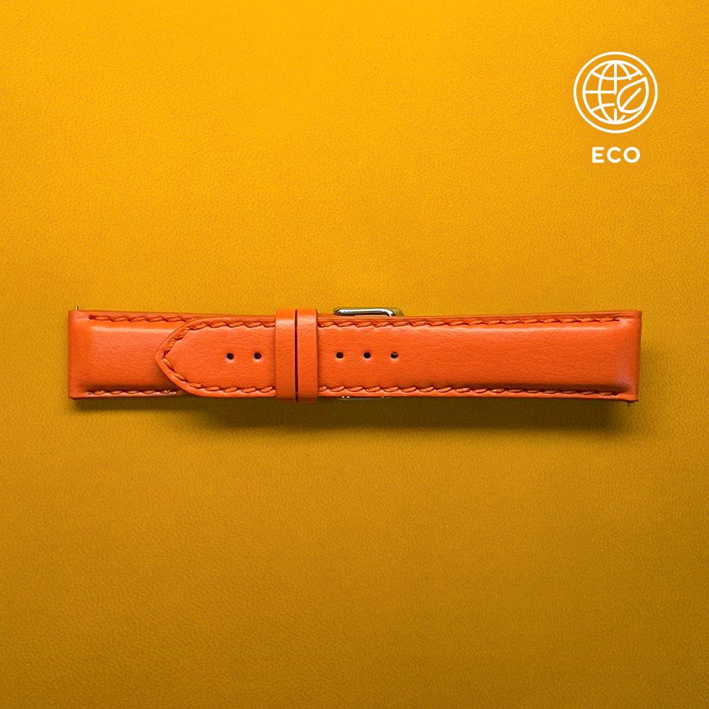 Eco-friendly Waterproof Strap Padded orange 22-20mm - BROS