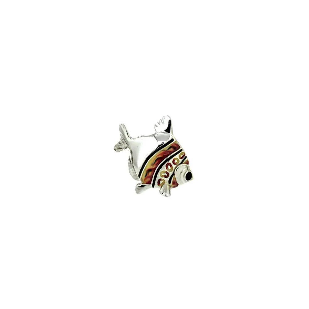 Small enameled fish ornament Saturno ST19-3 - SATURNO