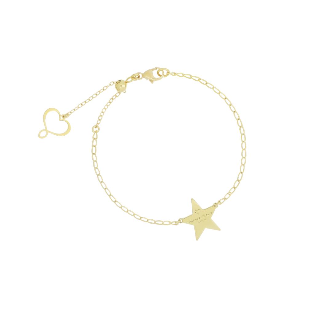 Maman et Sophie BPARC3 logo star plate bracelet - MAMAN ET SOPHIE