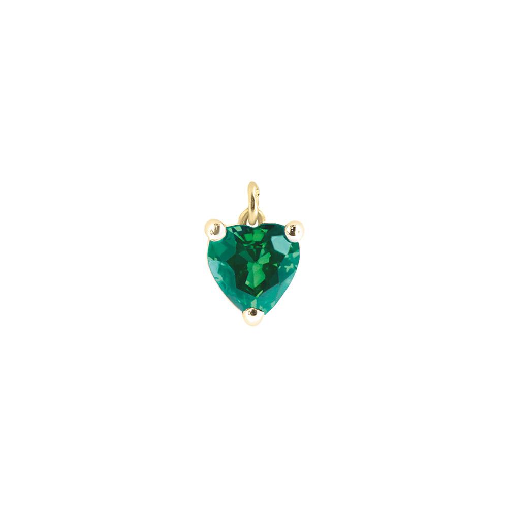 18kt yellow gold Emerald pendant - DEDIE