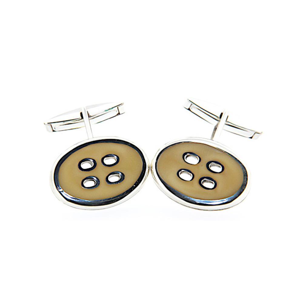 925 silver cufflinks - Italian craftsmanship - SATURNO