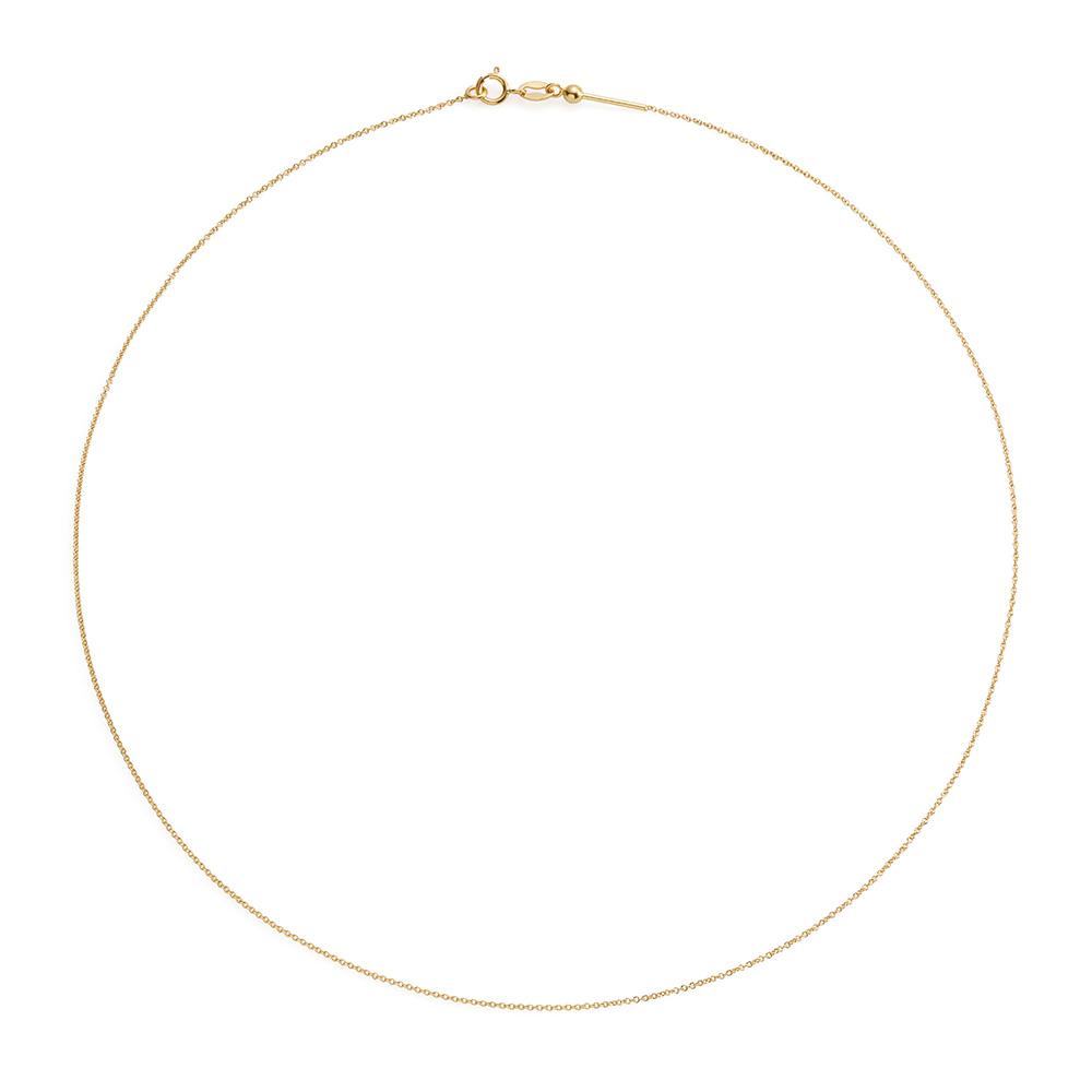 leBebe LBB969 necklace customizable 18kt yellow gold double clasp - LE BEBE