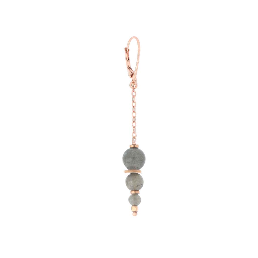 Maman et Sophie labradorite sphere earring ORCSD73LB - MAMAN ET SOPHIE