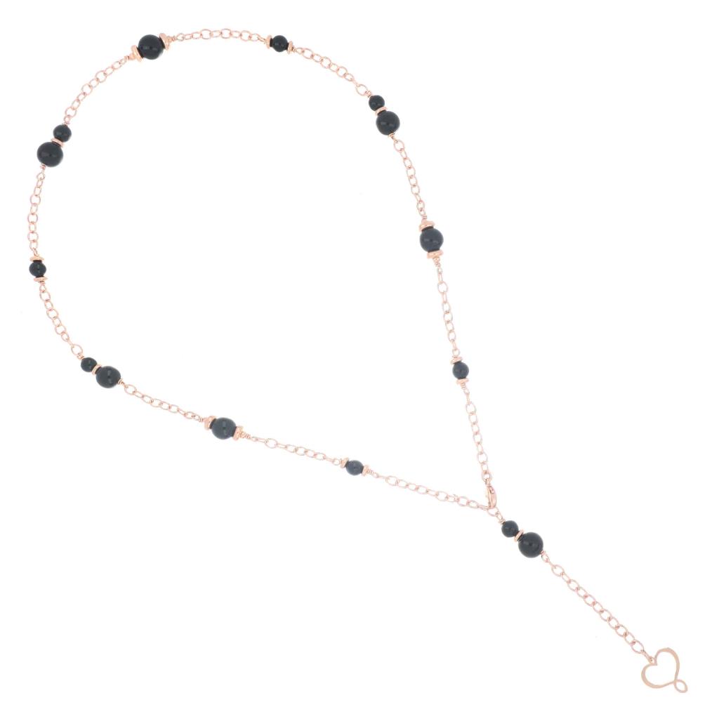 Maman et Sophie black agate chain choker GCCSDANCT - MAMAN ET SOPHIE