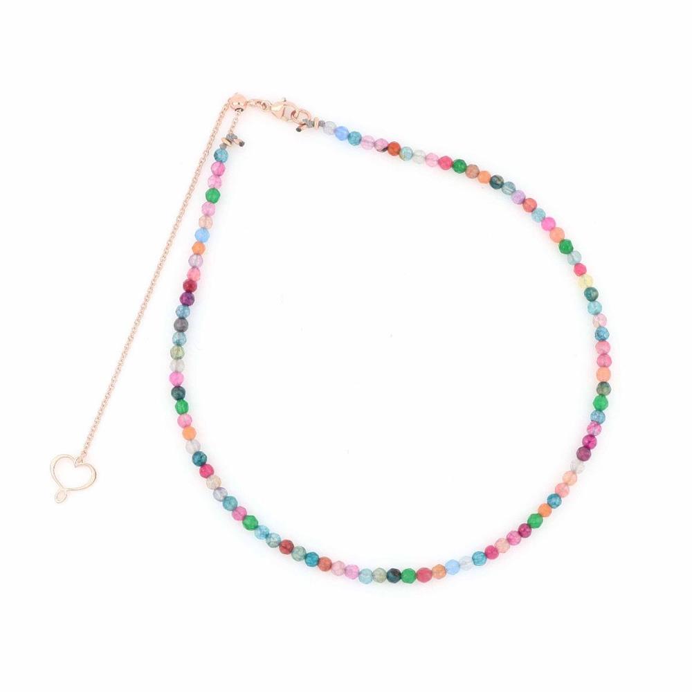 Maman et Sophie multicolor stone necklace GHISF2MU
​ - MAMAN ET SOPHIE