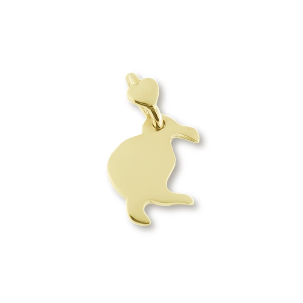 Kiwi Bird Pendant Animaletti Gold Collection Dodo Mariani - DODO MARIANI