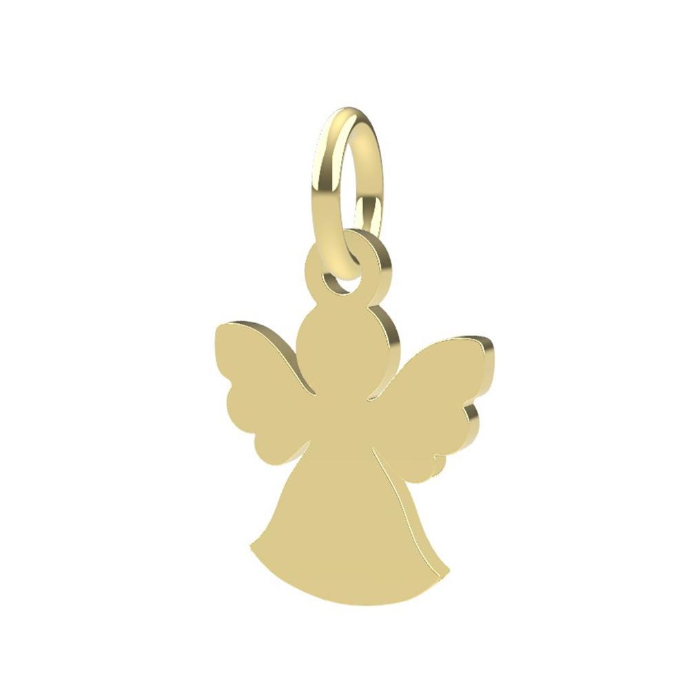 18kt yellow gold Angel pendant - DEDIE