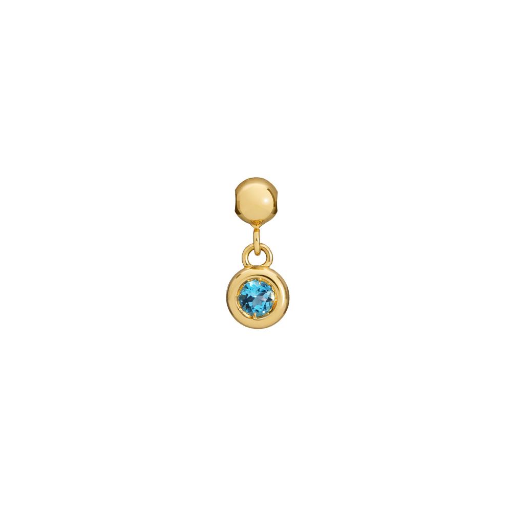 Charm leBebe LBB974 in oro giallo 18kt con tormalina - LE BEBE