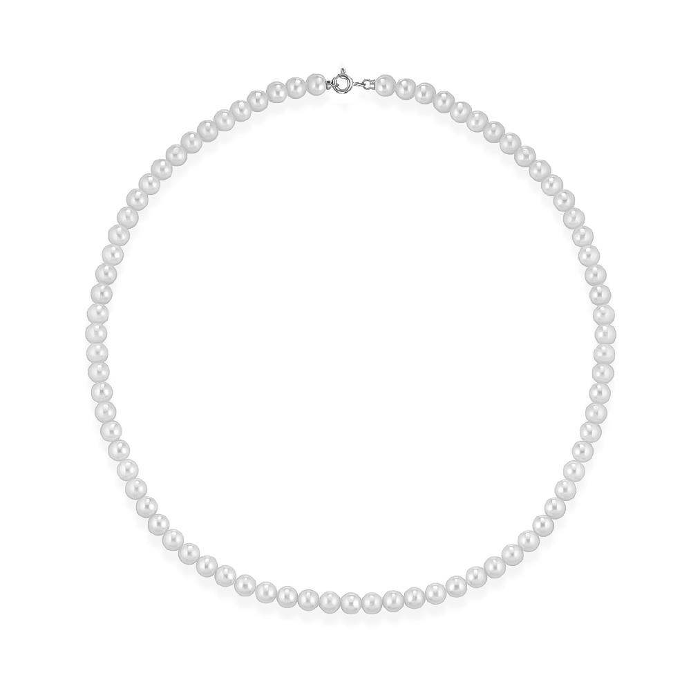 Freshwater cultured pearl necklace Ø 4.5-5 - LELUNE