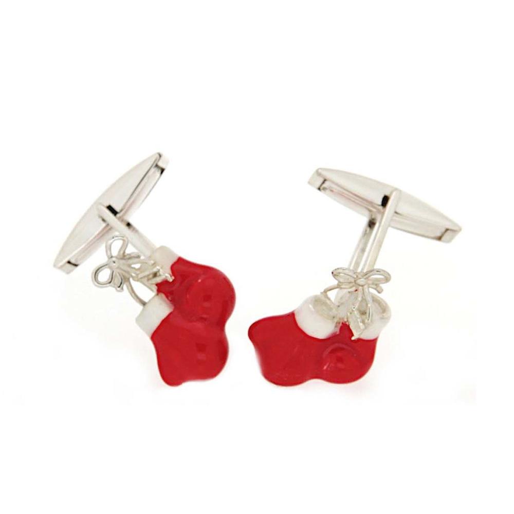 925 silver boxer gloves cufflinks - Italian craftsmanship - SATURNO