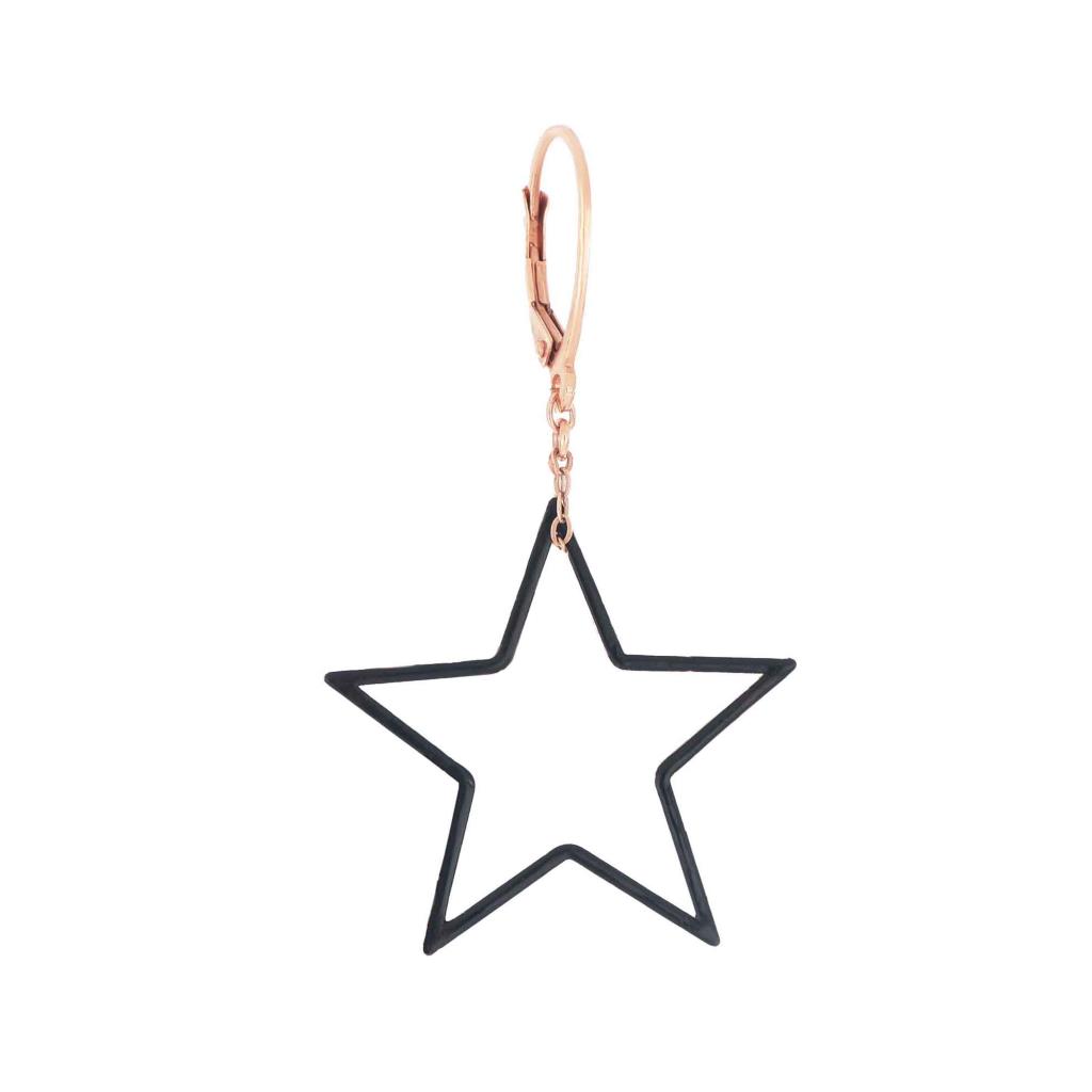 Maman et Sophie large star earring OROLT133 - MAMAN ET SOPHIE