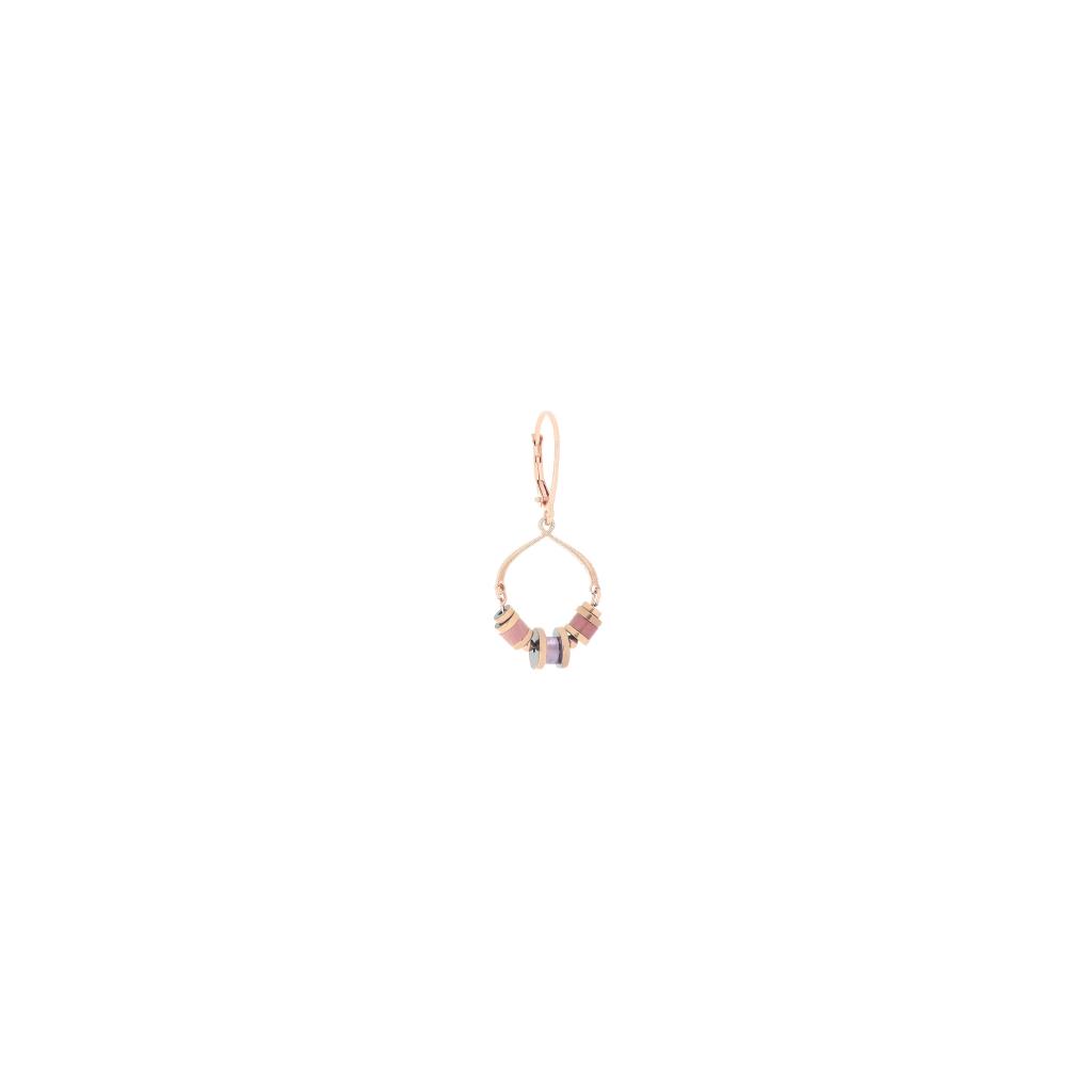 Maman et Sophie pink deco pendant earring ORDEC1AP - MAMAN ET SOPHIE