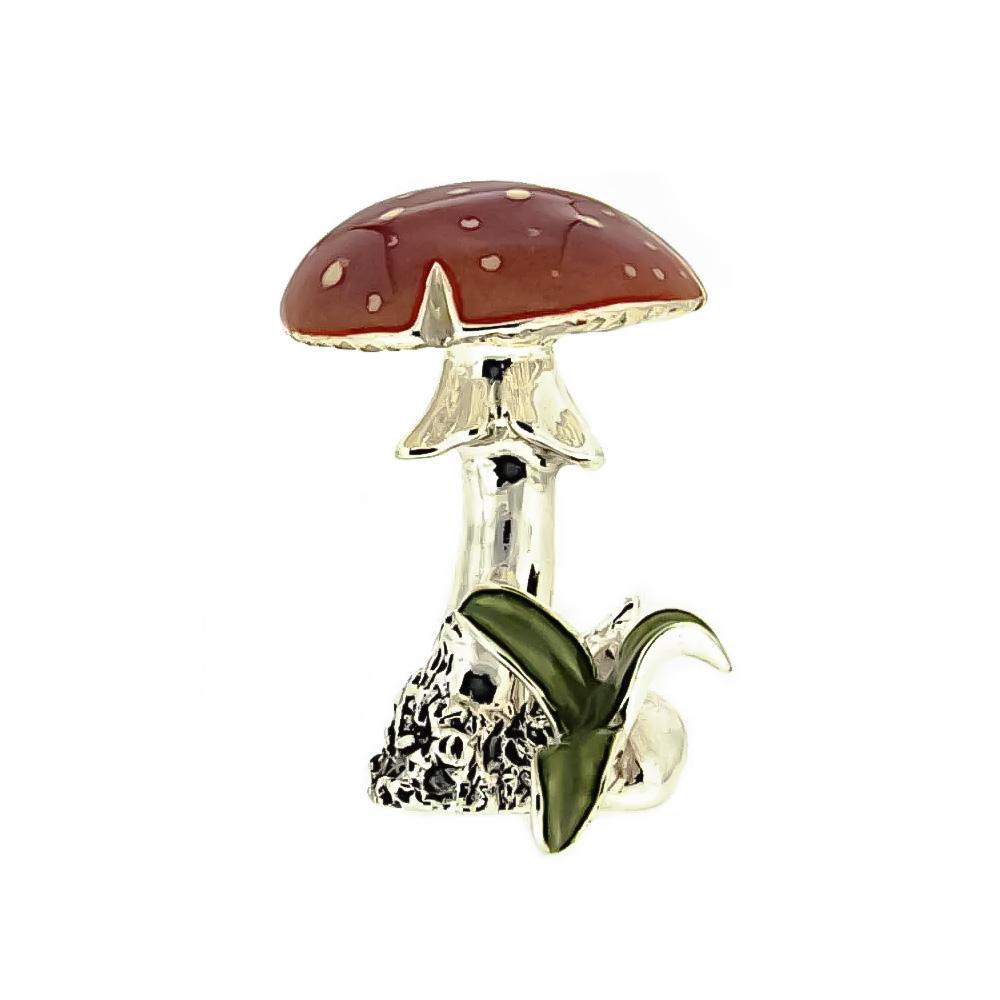 Glazed Amanita Mushroom ornament Saturno ST193 - SATURNO