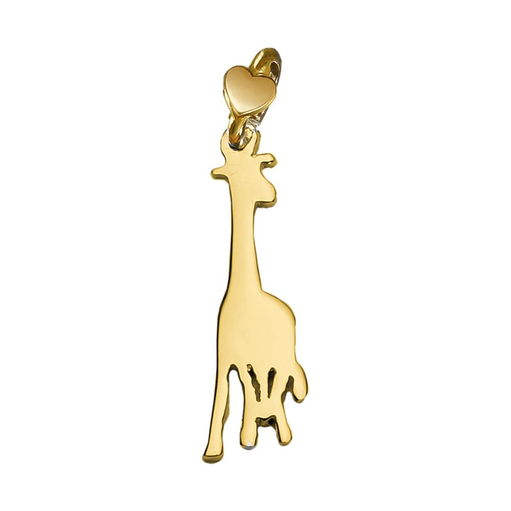 Giraffe Pendant Animaletti Gold Collection Dodo Mariani - DODO MARIANI