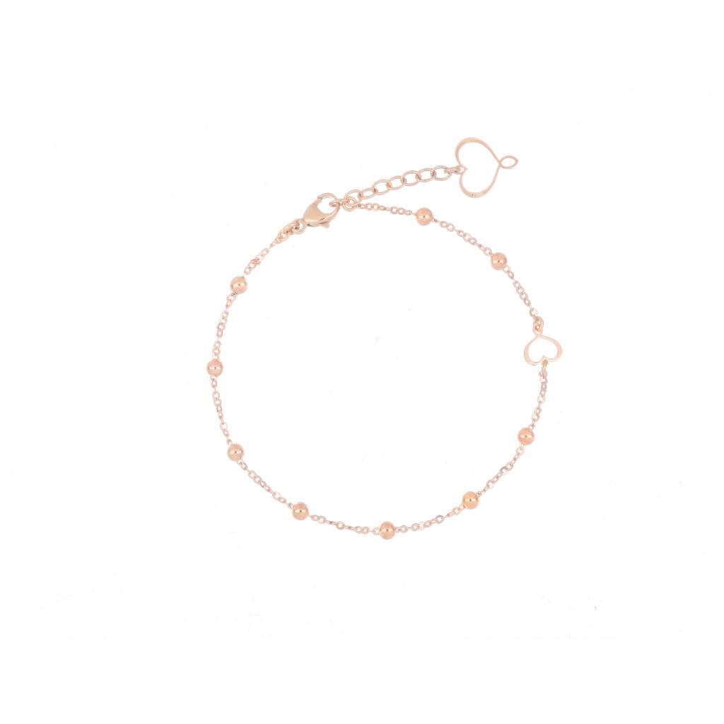 Maman et Sophie BRPPTAL Pink Openwork Heart Bead Bracelet - MAMAN ET SOPHIE