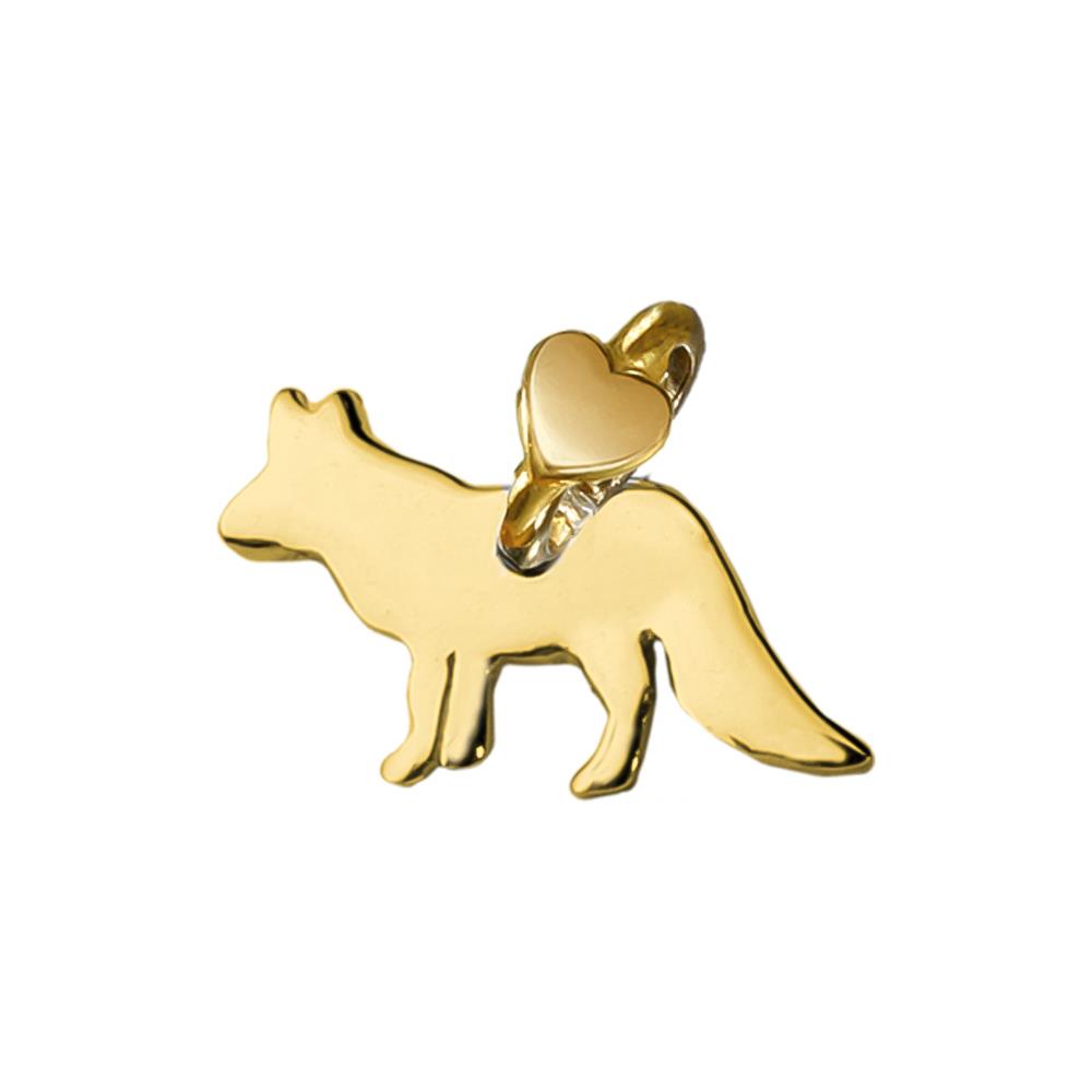 Fox Pendant Animaletti Gold Collection Dodo Mariani - DODO MARIANI