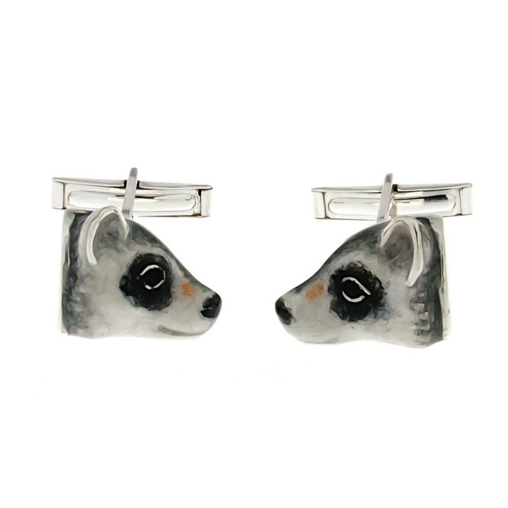 Raccoon Cufflinks 925 Silver - Italian Craftsmanship - SATURNO