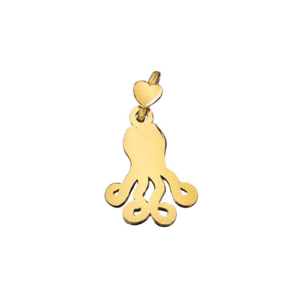 Octopus Pendant Animaletti Gold Collection Dodo Mariani - DODO MARIANI