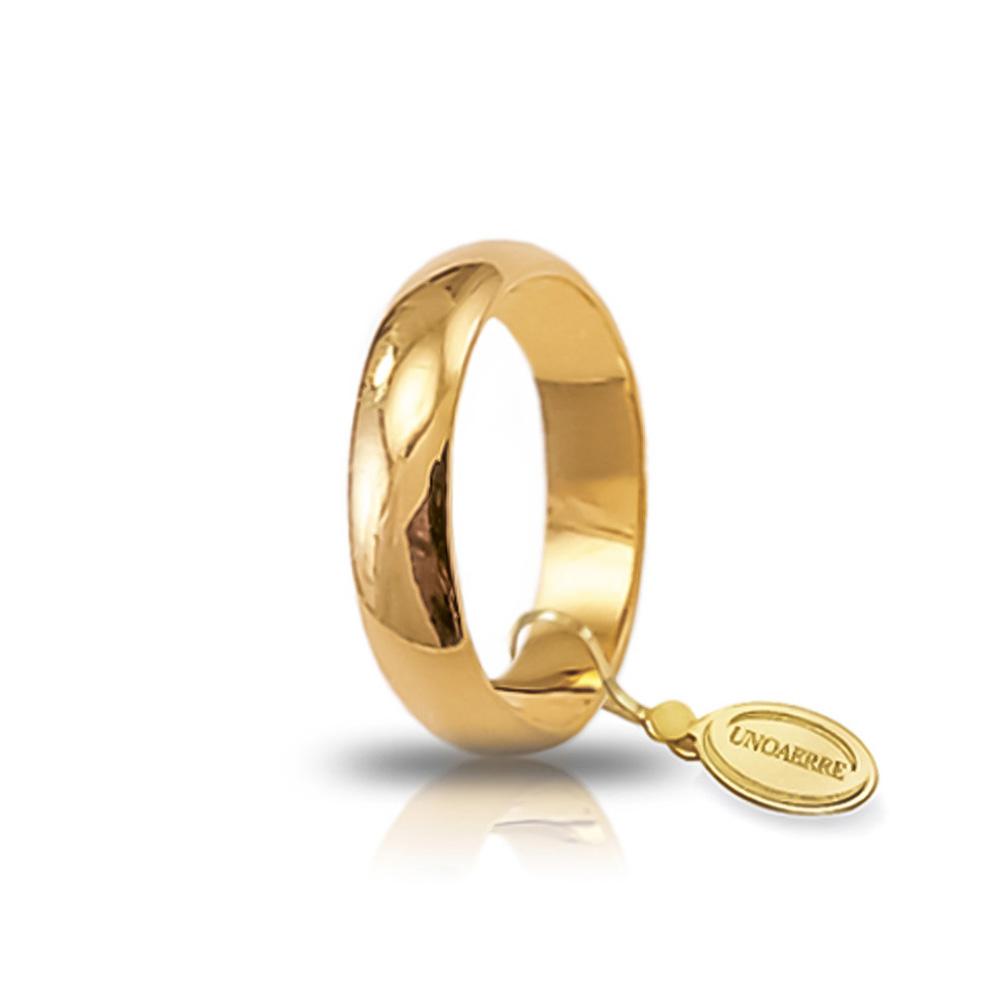 Mantovana yellow gold ring Gr 5.00 - Mm 4.90 - UNOAERRE