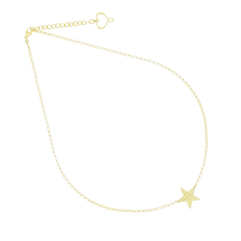 Maman et Sophie GCARC3 logo star plate choker - MAMAN ET SOPHIE