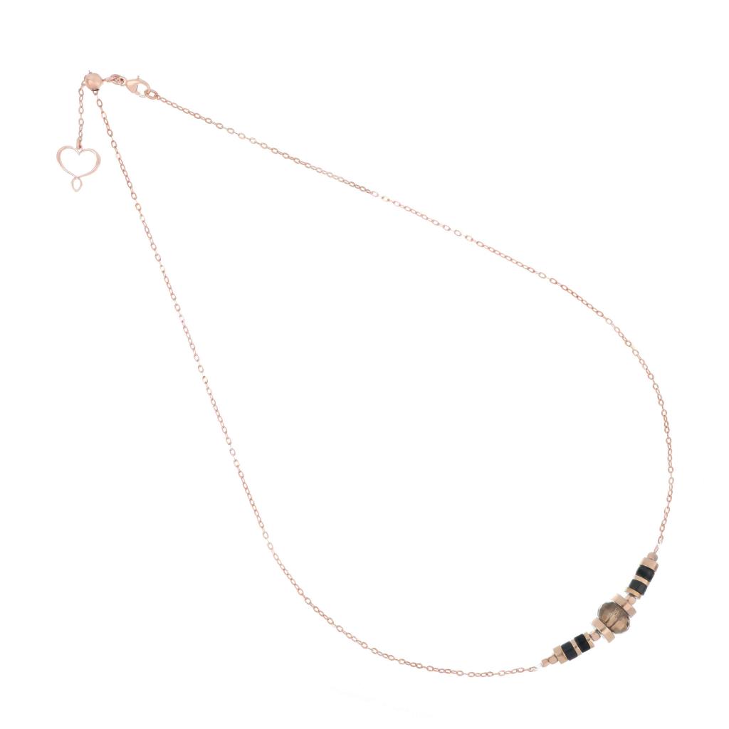 Maman et Sophie short smoky quartz necklace GHDEC2QC - MAMAN ET SOPHIE