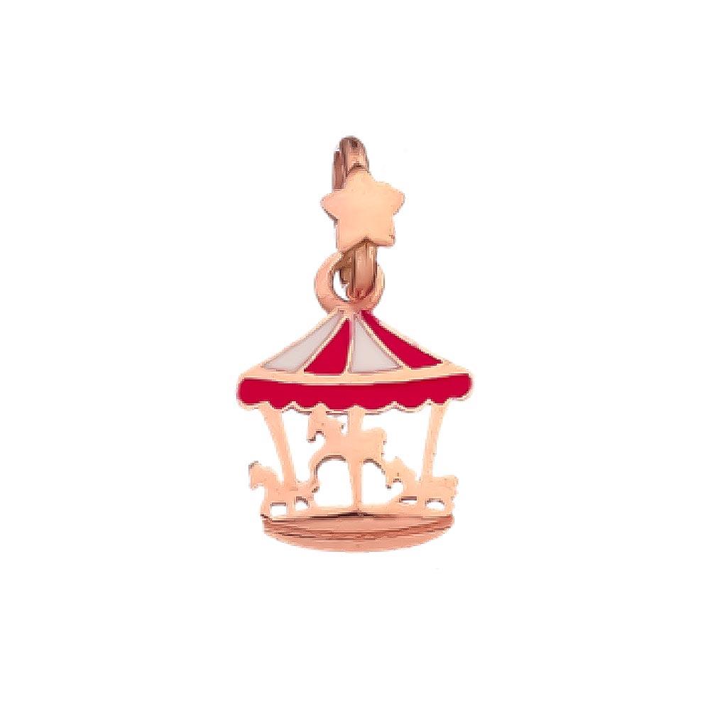 Dodo Mariani Carousel pendant in 9kt rose gold - DODO MARIANI