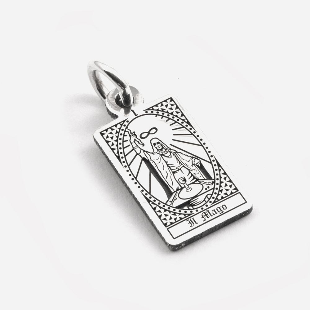 Tarot Card Pendant The Magician in 925 Silver - NOVE25