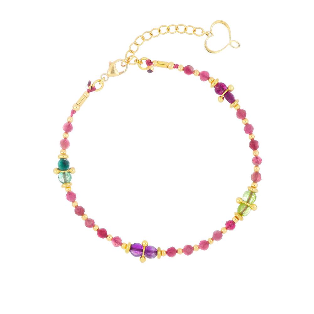 Bracciale Tormalina Rosa E Pietre BRISF2TOMX - MAMAN ET SOPHIE