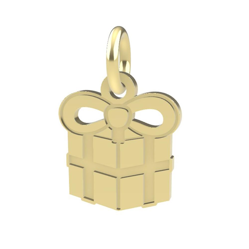 18kt yellow gold Gift pendant - DEDIE