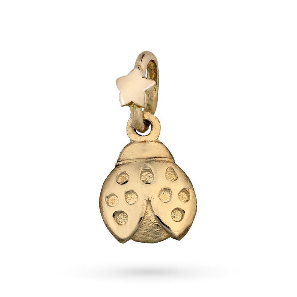 Dodo Mariani Lucky Ladybug Pendant in 9kt gold - DODO MARIANI