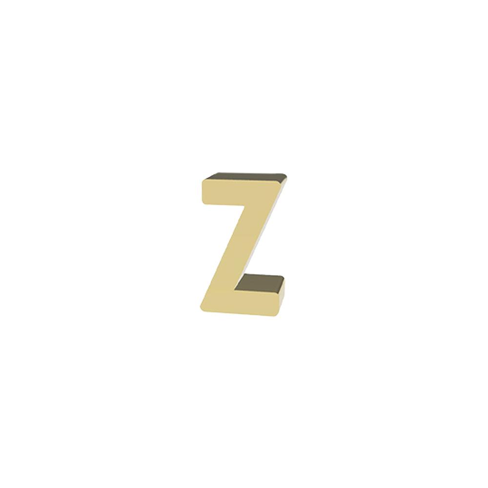 yellow gold Letter Z Charm for Dedie Bracelets - DEDIE