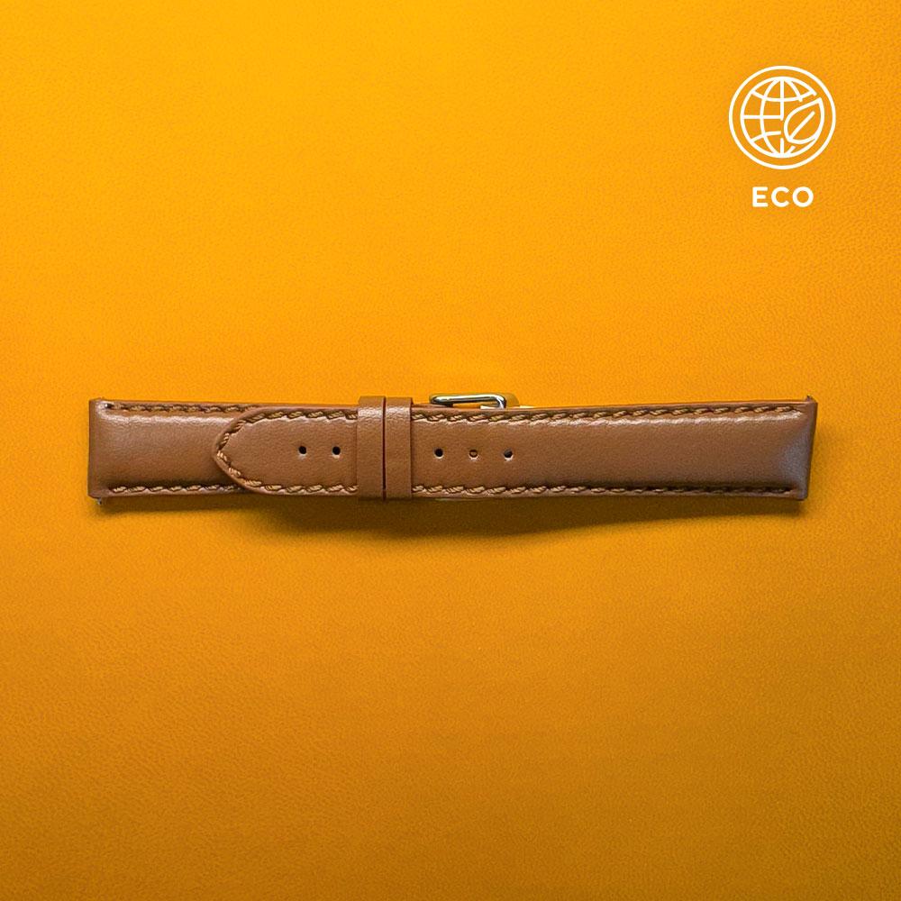 Eco-friendly Waterproof Strap Padded brown 20-18mm - BROS