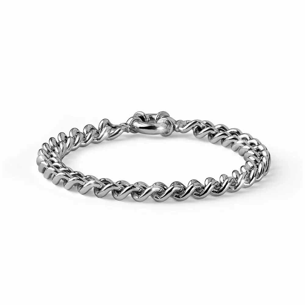 Women's bracelet waves in silver 16+3 cm - MARIA CRISTINA STERLING