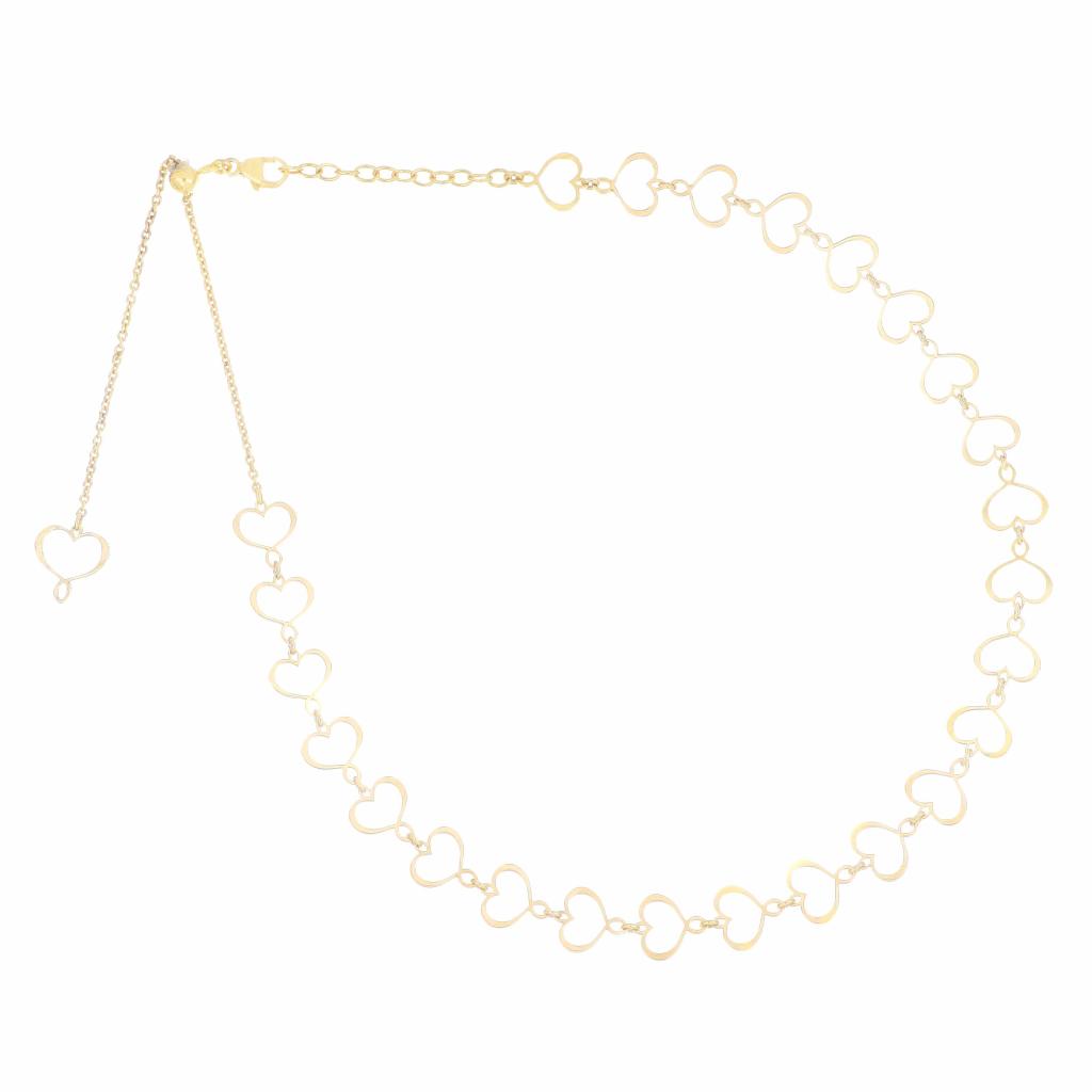 Maman et Sophie GHMAMGI Heart Chain Choker - MAMAN ET SOPHIE