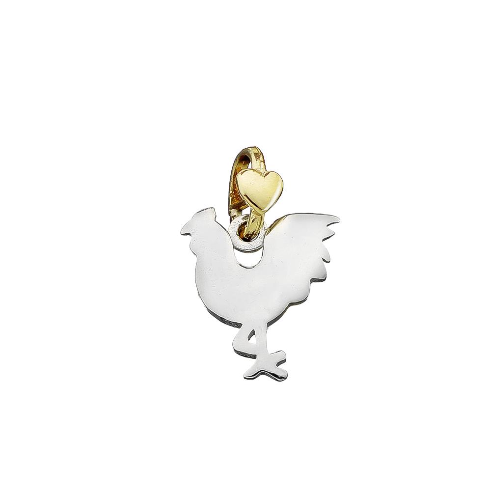 Ciondolo Gallo Dodo Mariani collezione Animaletti - DODO MARIANI