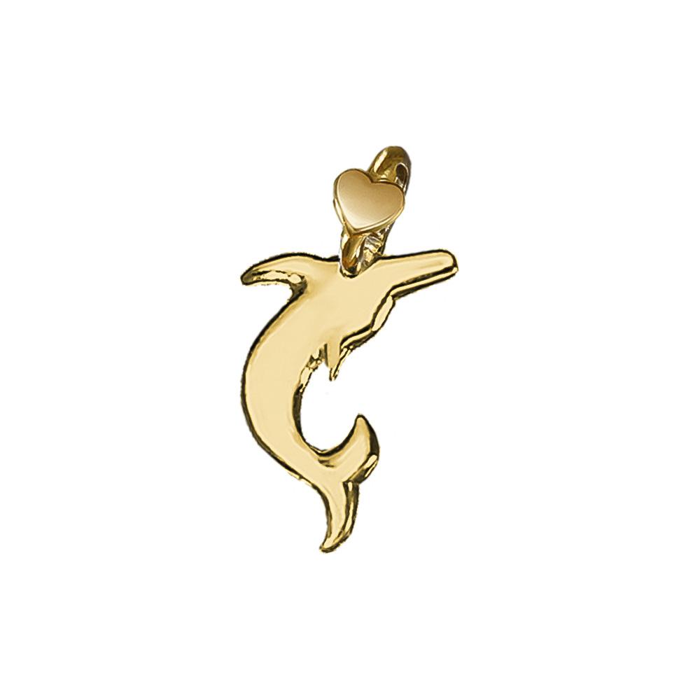 Dolphin Pendant Animaletti Gold Collection Dodo Mariani - DODO MARIANI