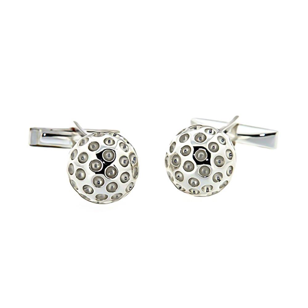 925 Silver Golf Cufflinks - Italian Craftsmanship - SATURNO