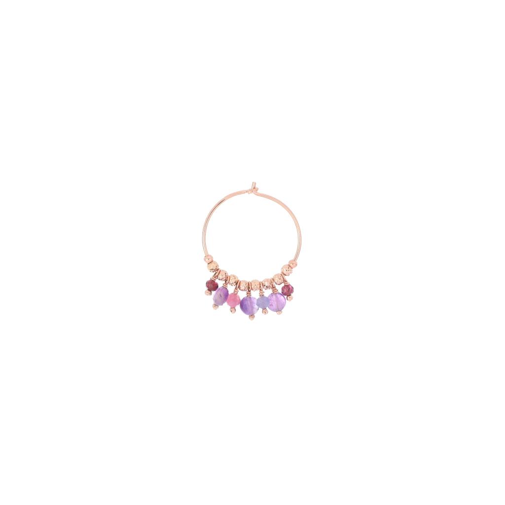 Maman et Sophie purple hoop earring ORSSA2AM - MAMAN ET SOPHIE