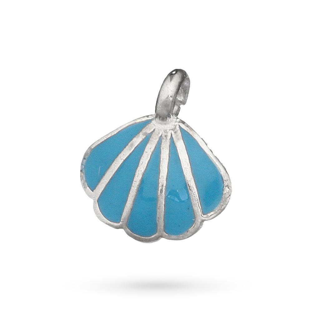 Dodo Mariani Blue Shell Pendant in 925 silver - DODO MARIANI