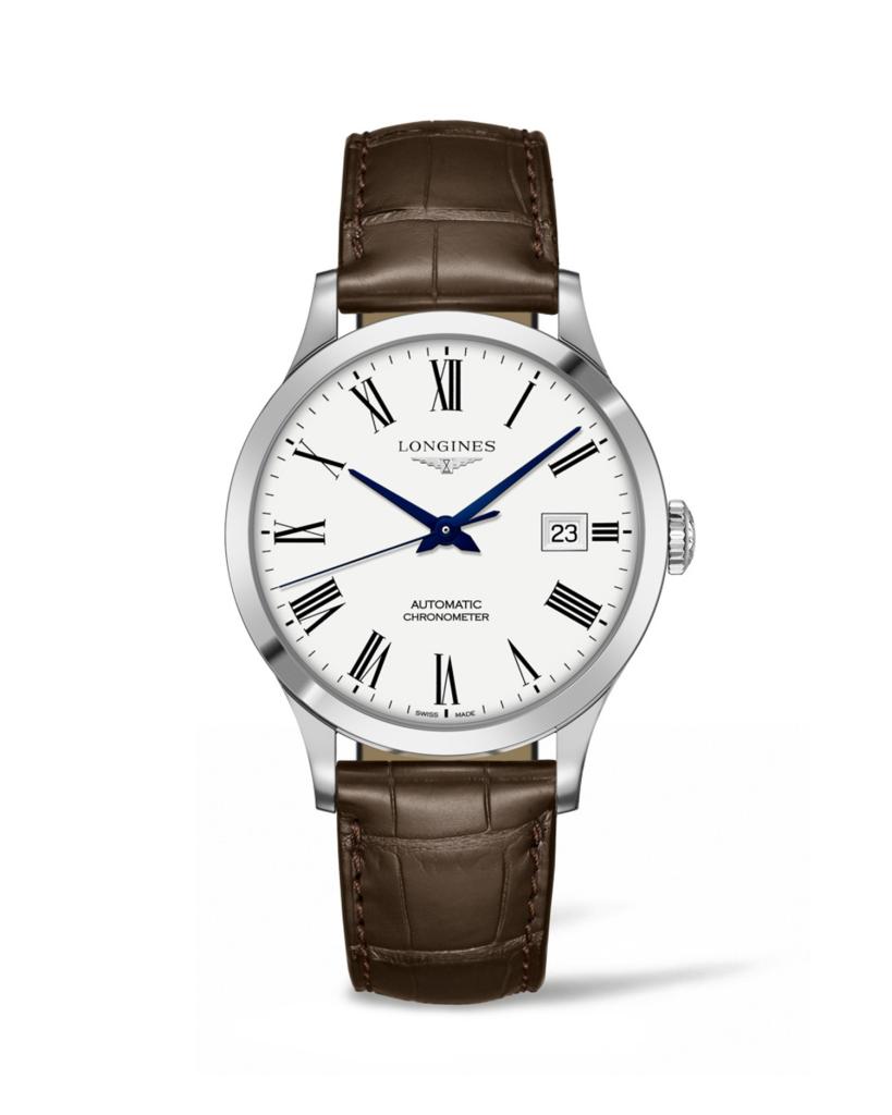 Longines Record L2.821.4.11.2 Automatic Ø 40.00 mm - LONGINES