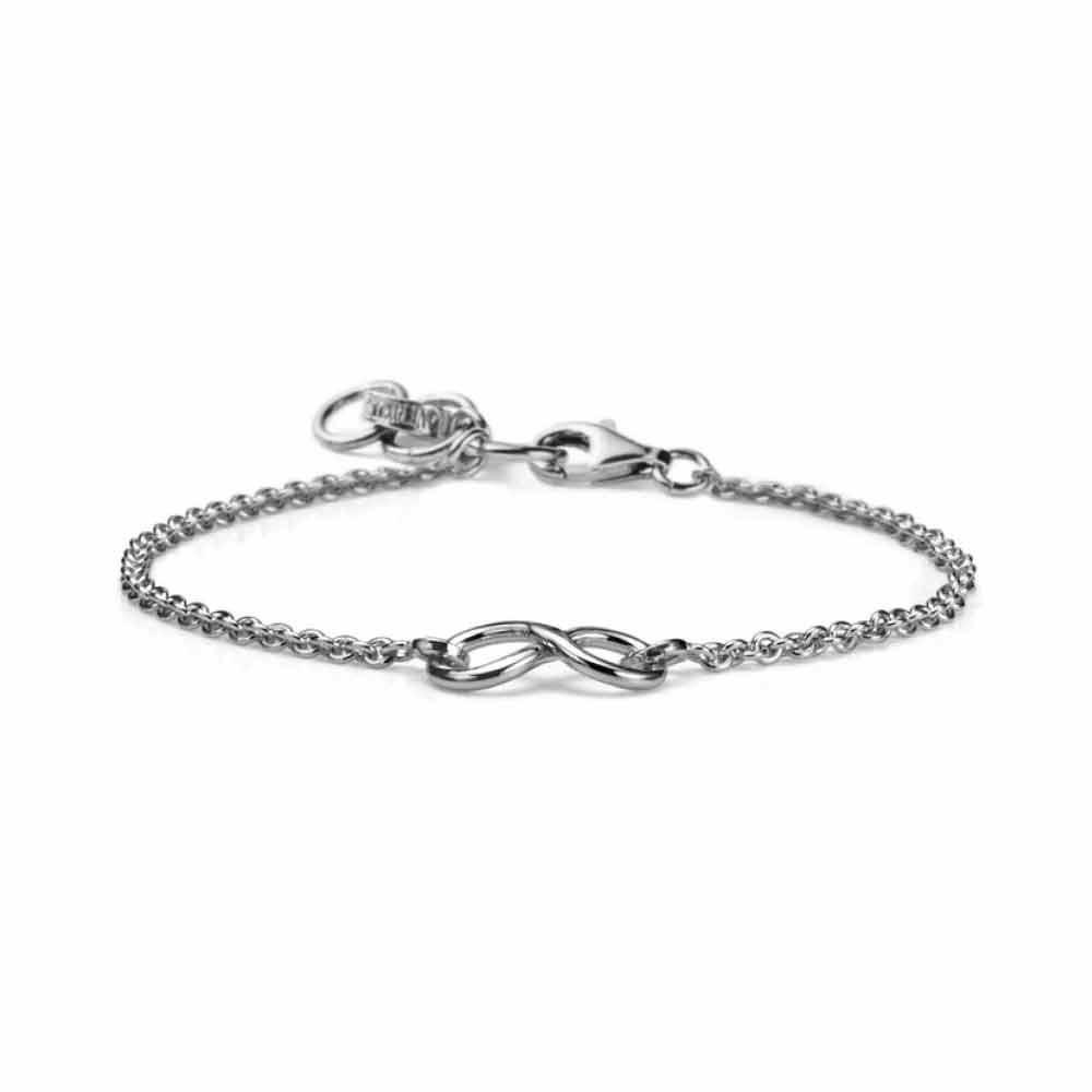 Bracciale donna infinito in argento 16+3 cm - MARIA CRISTINA STERLING