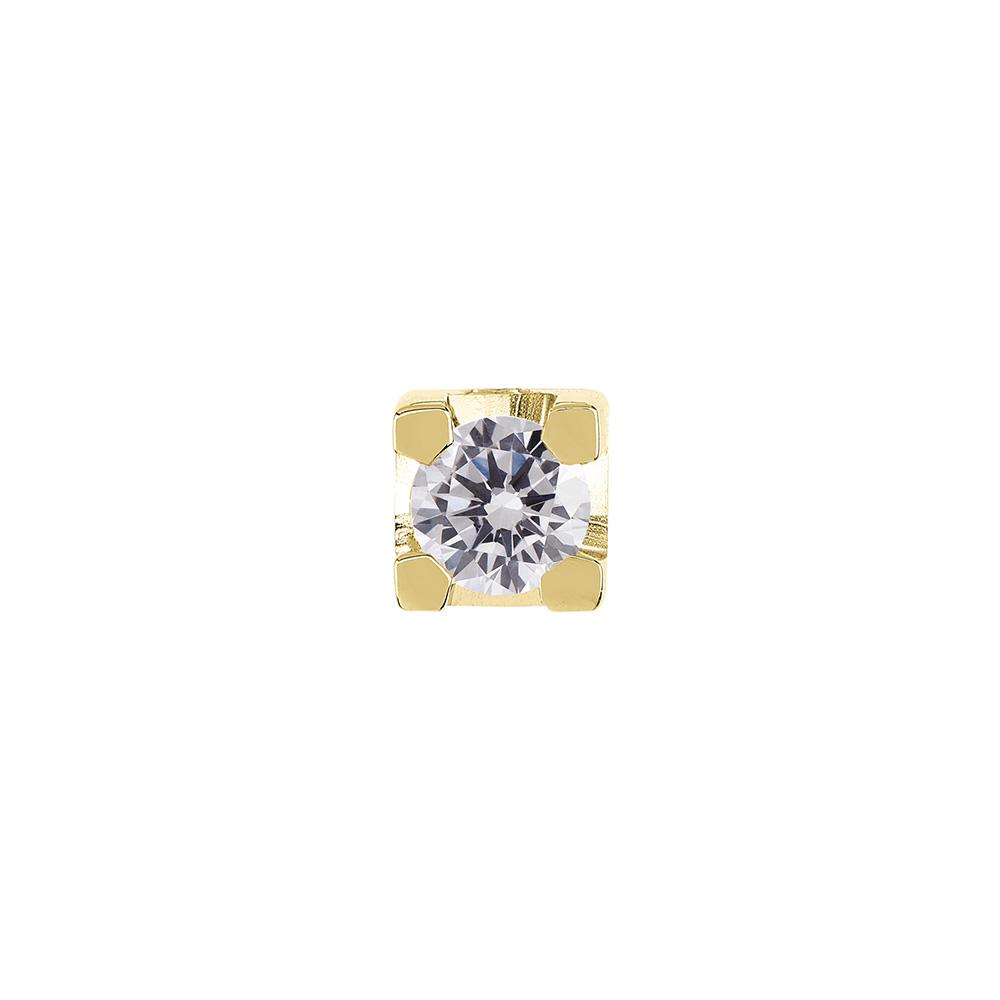 Modular element for Dedie bracelet with 0.05 ct Diamond - DEDIE