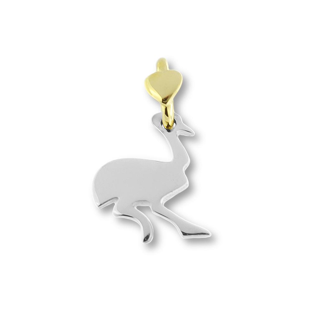 Ostrich Pendant Anima Collection Dodo Mariani - DODO MARIANI