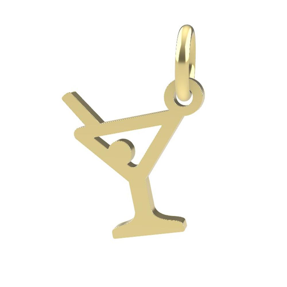 18kt yellow gold Cocktail pendant - DEDIE