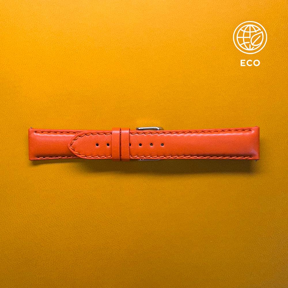 Eco-friendly Waterproof Strap Padded orange 20-18mm - BROS