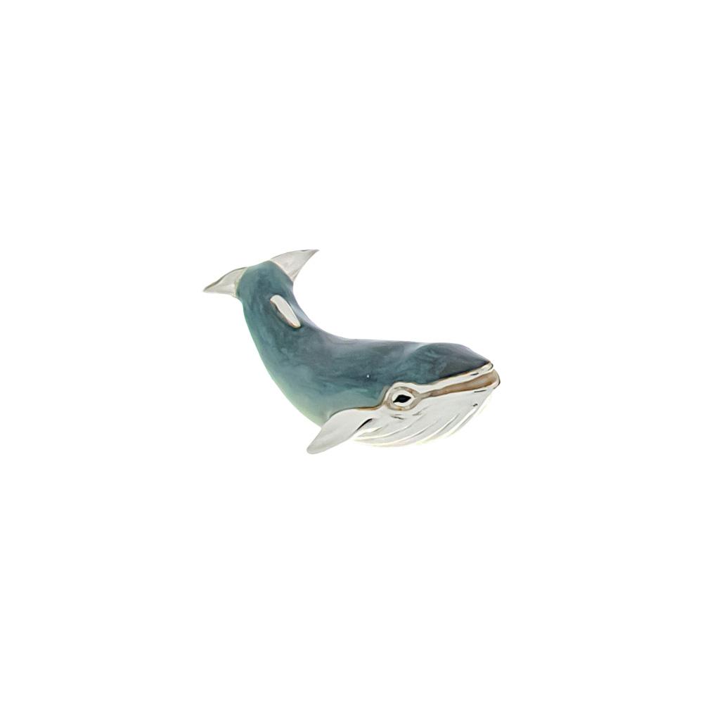 Little whale silver ornament Saturno ST157-3 - SATURNO