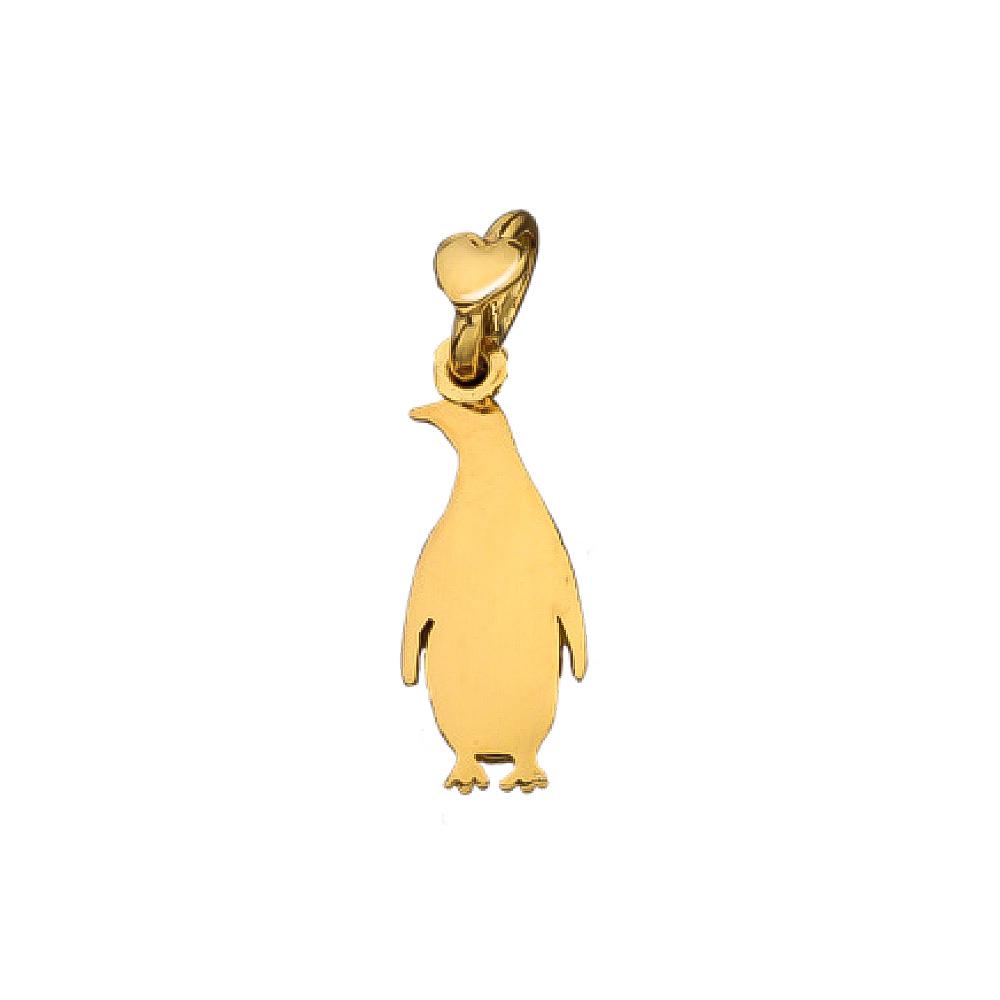 Penguin Pendant Animaletti Gold Collection Dodo Mariani - DODO MARIANI