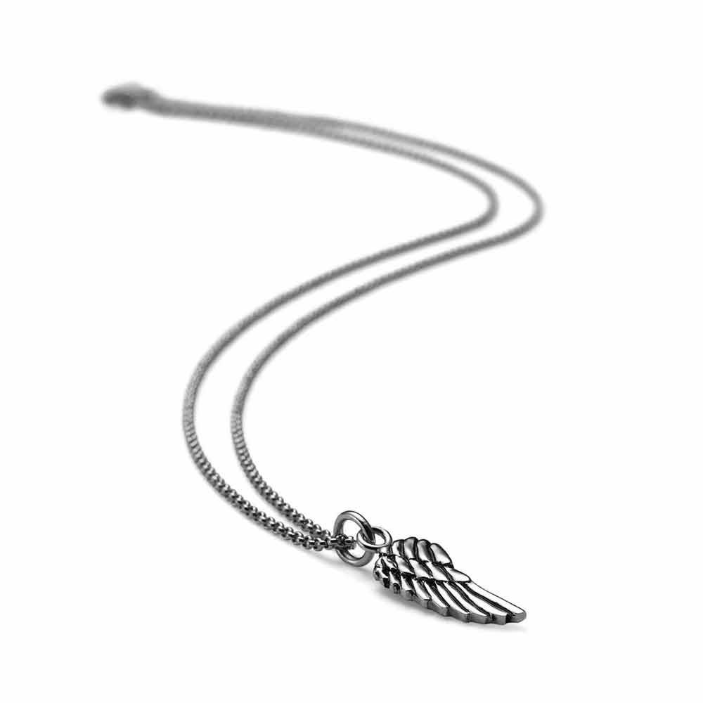 Men's Necklace 50cm Nike Wing in Silver - MARIA CRISTINA STERLING